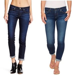 AG Jeans | the stilt roll up cropped jeans